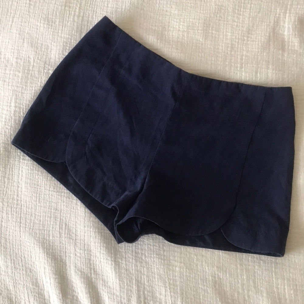 Soft blue shorts from Forever 21